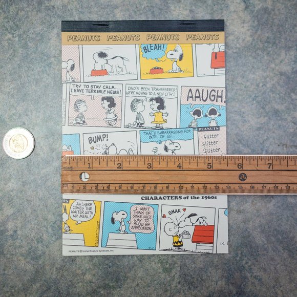 Snoopy Peanuts Characters of the 1960s Notepad Made in Japan Sold in Jap… - Picture 4 of 6